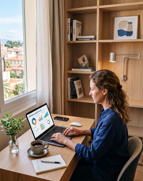 Télétravail et Productivité : L’expérience Business repensée sur la Côte d'Azur