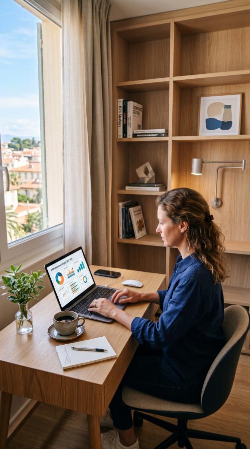 Télétravail et Productivité : L’expérience Business repensée sur la Côte d'Azur