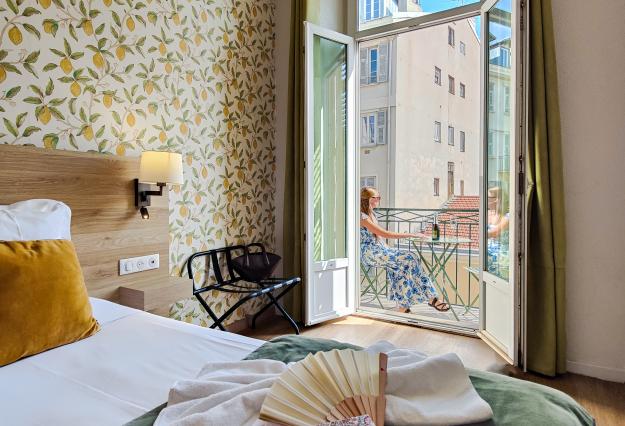 AMMI Nice Massena - balcon