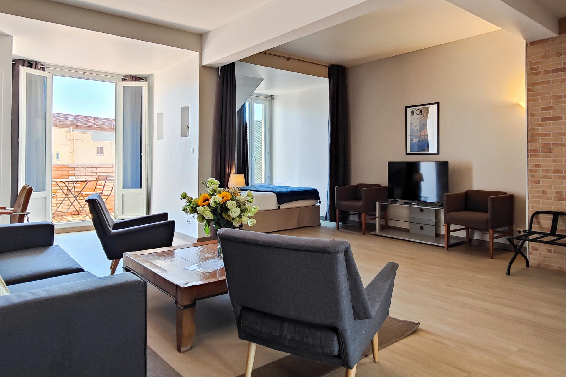 AMMI Nice Massena - Suite 2 pièces 85m² terrasse