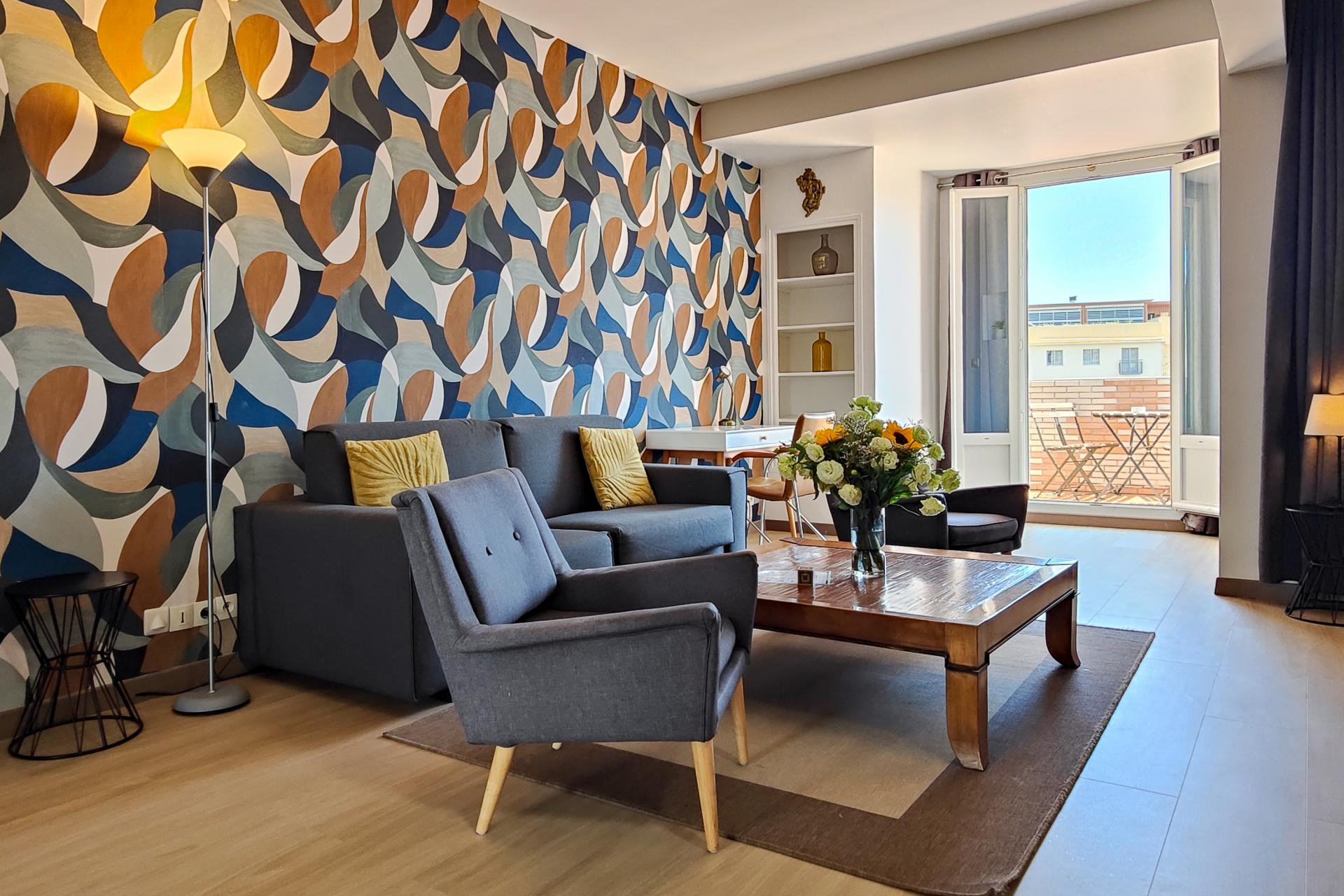AMMI Nice Massena - Suite 2 pièces 85m² terrasse