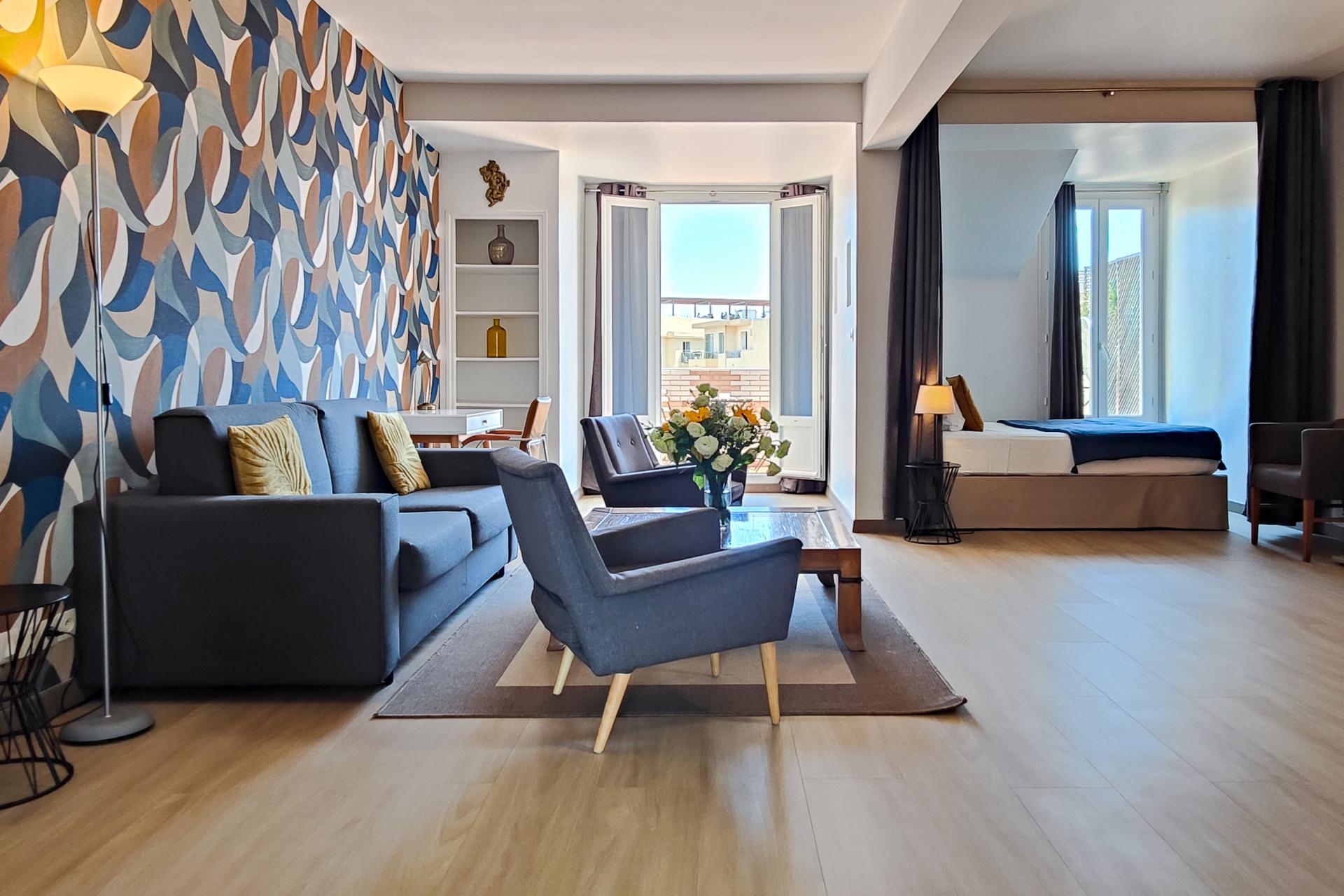 AMMI Nice Massena - Suite 2 pièces 85m² terrasse