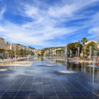 Aparthotel AMMI Nice Lafayette - water mirror Place Massena