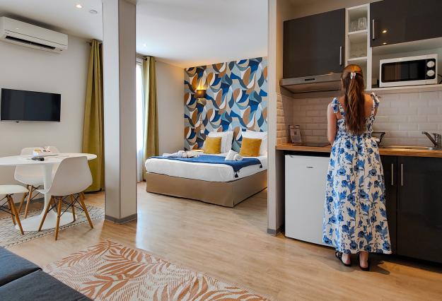 Aparthotel AMMI Nice Massena - appartement avec kitchenette