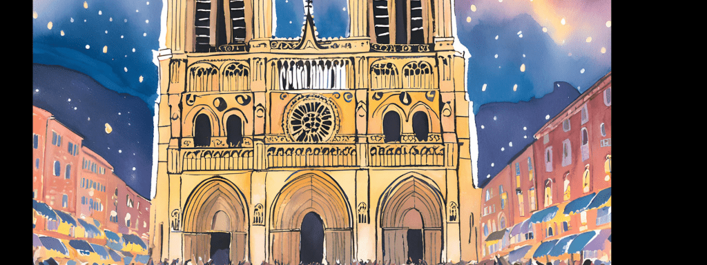 Luminiscence illumine la Basilique Notre-Dame pour enchanter nos AMMIs