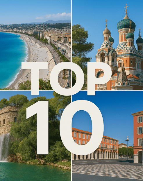 Top 10 des sites touristiques à voir absolument à Nice