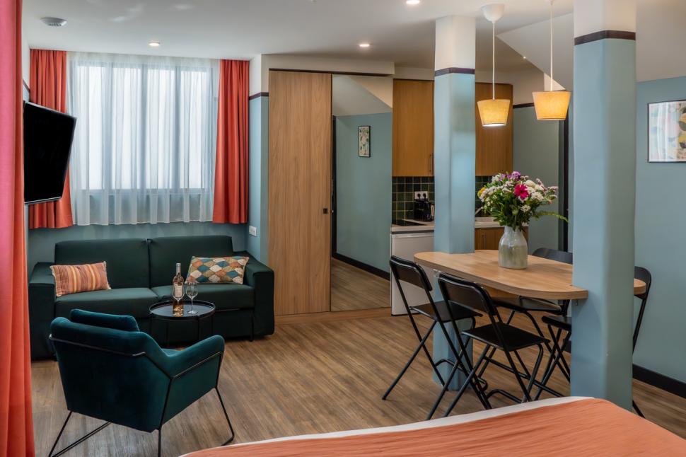 Hôtel de France Nice - studio with kitchenette