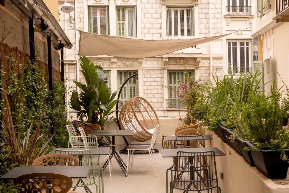 Hôtel de France Nice - terrasse