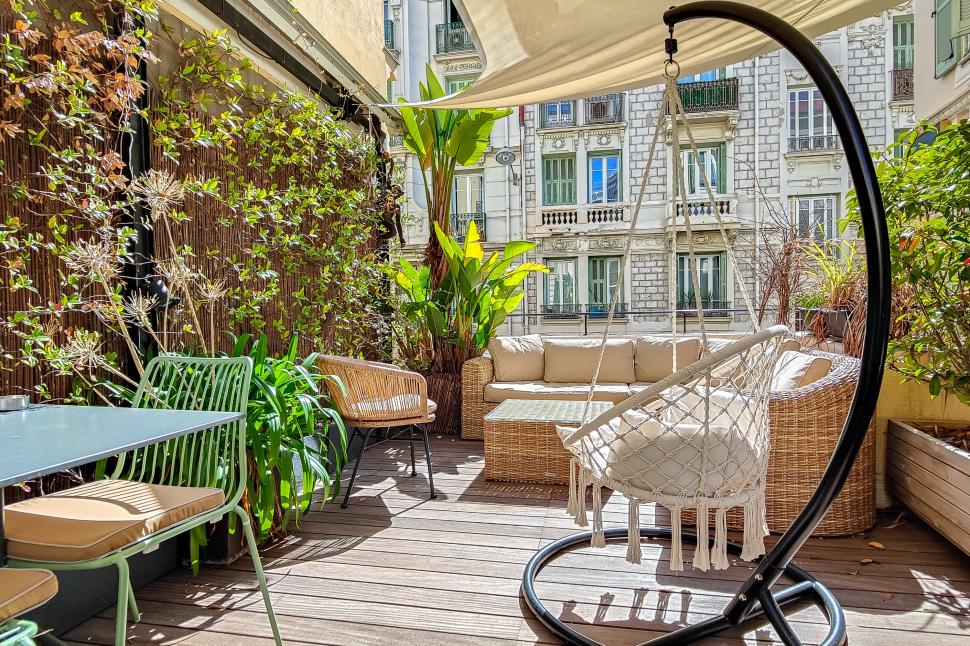 Hôtel de France Nice - terrasse