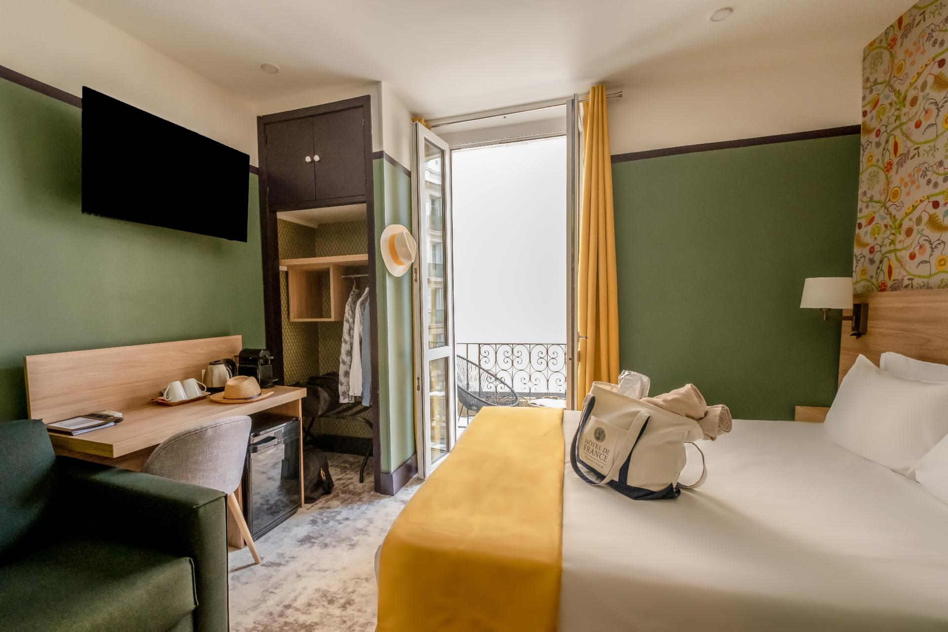 Hôtel de France Nice, un hôtel AMMI - Chambre Supérieure avec Balcon
