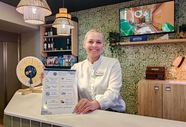 Hotel de France Nice - un hotel AMMI - lobby for coworking