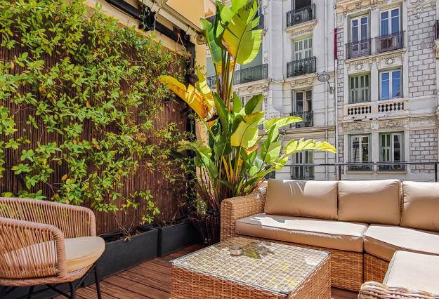 Hotel de France Nice - un hotel AMMI -  sunny terrace
